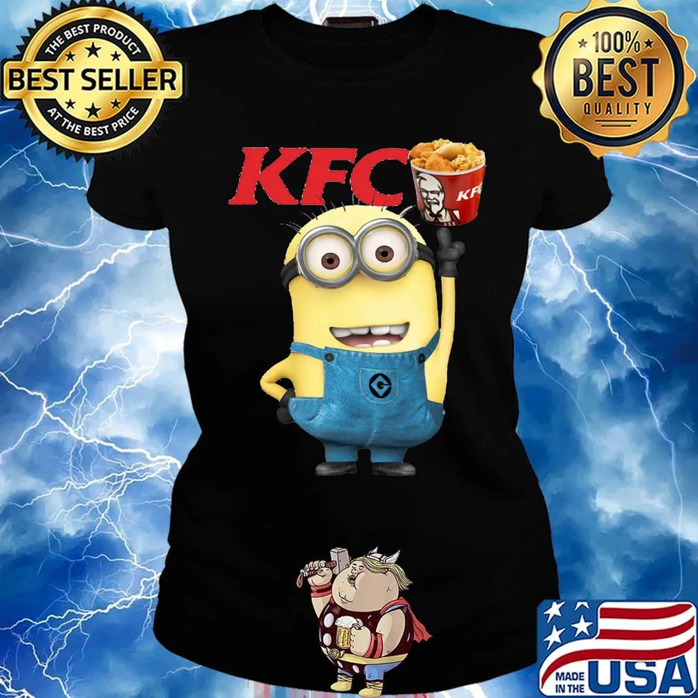 Official minions kfc logo s Ladies tee