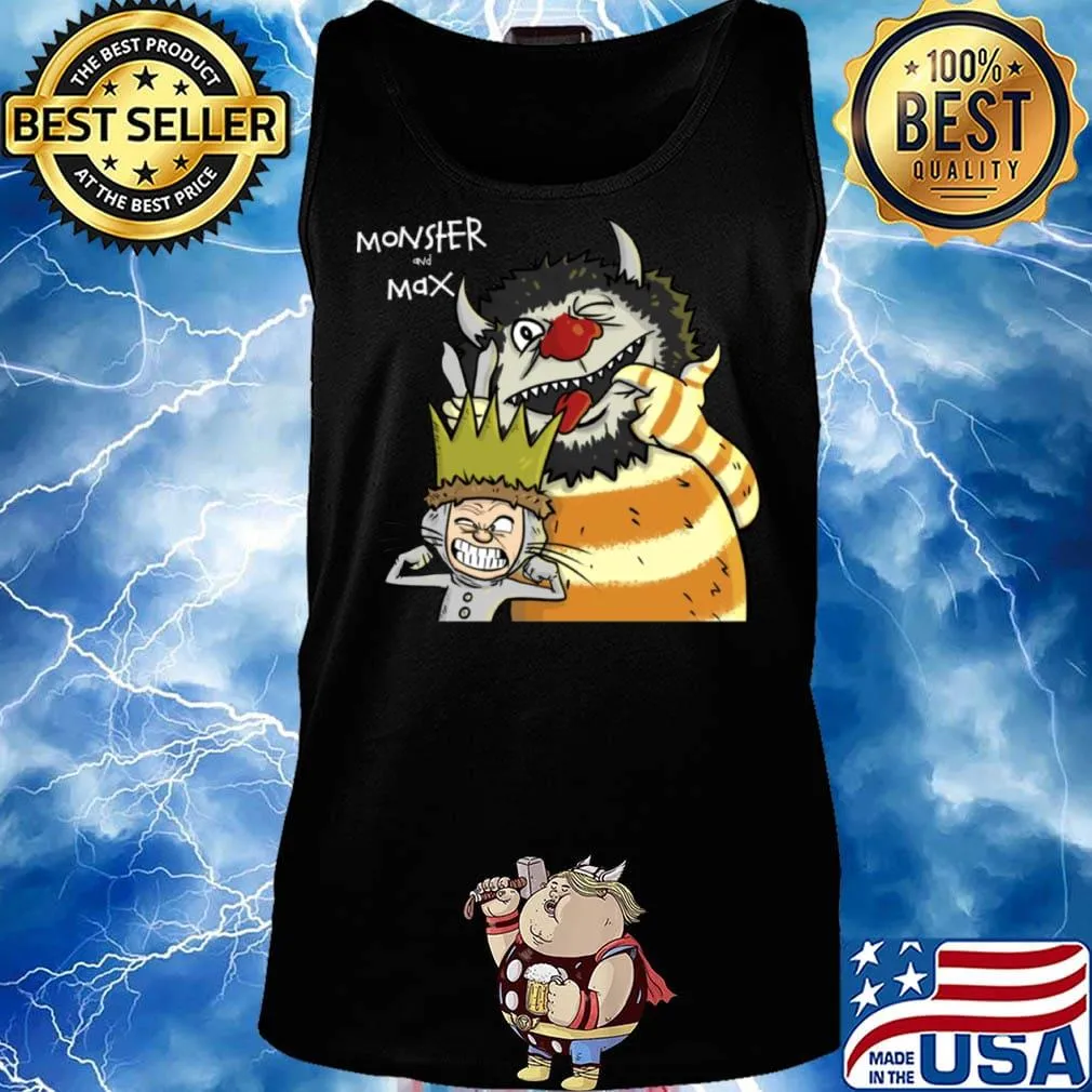 Official Monster and Max Shirt Tank top