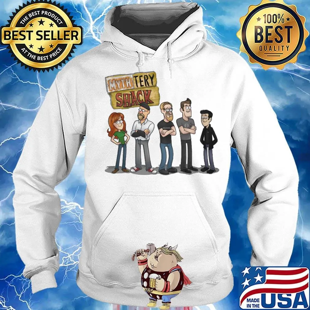 Official mythbusters characters cartoon s Hoodie