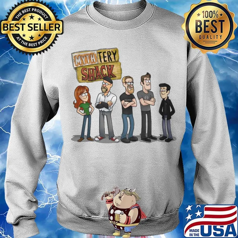Official mythbusters characters cartoon s Sweater