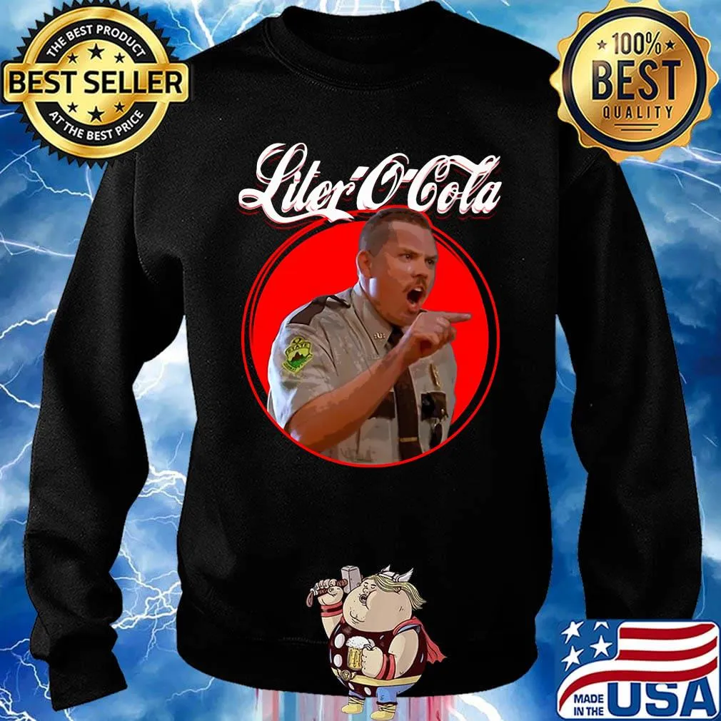 Official police liter-o-cola s Sweater