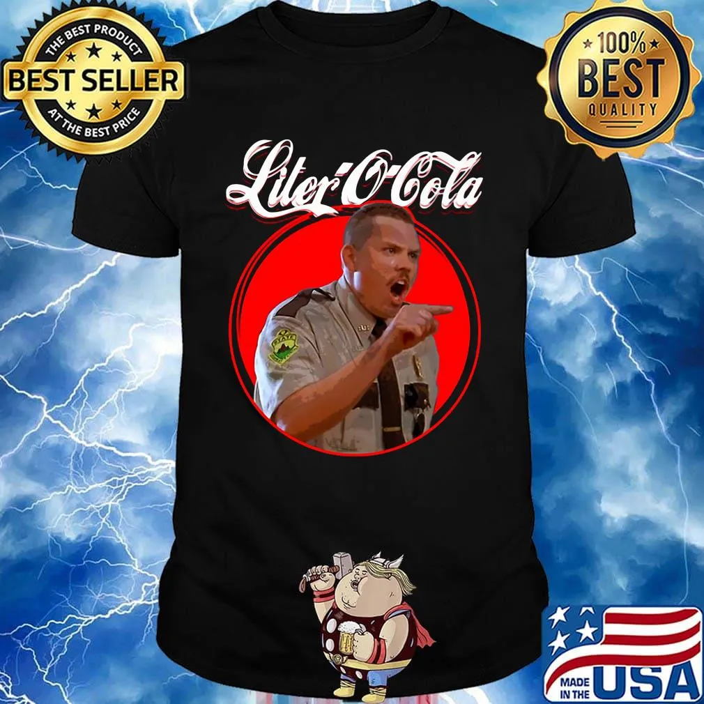 Official police liter-o-cola shirt