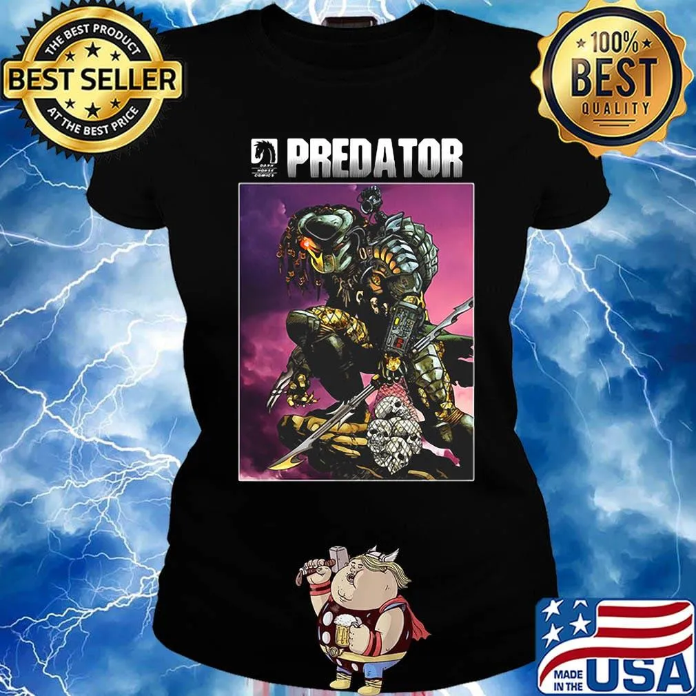 Official predator holding skulls s Ladies tee