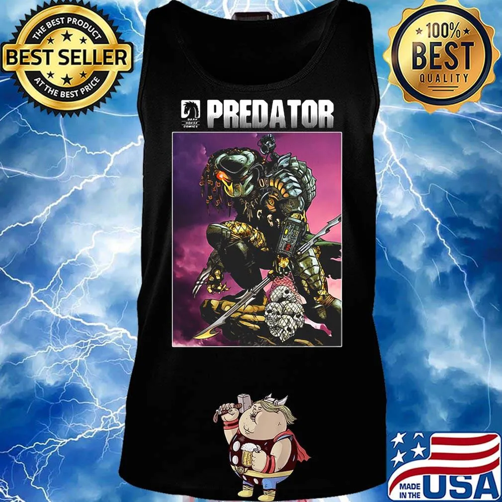 Official predator holding skulls s Tank top