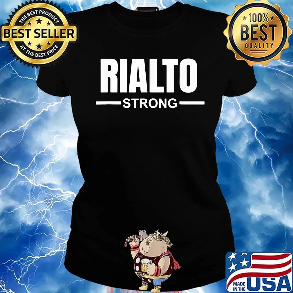 Official rialto strong s Ladies tee