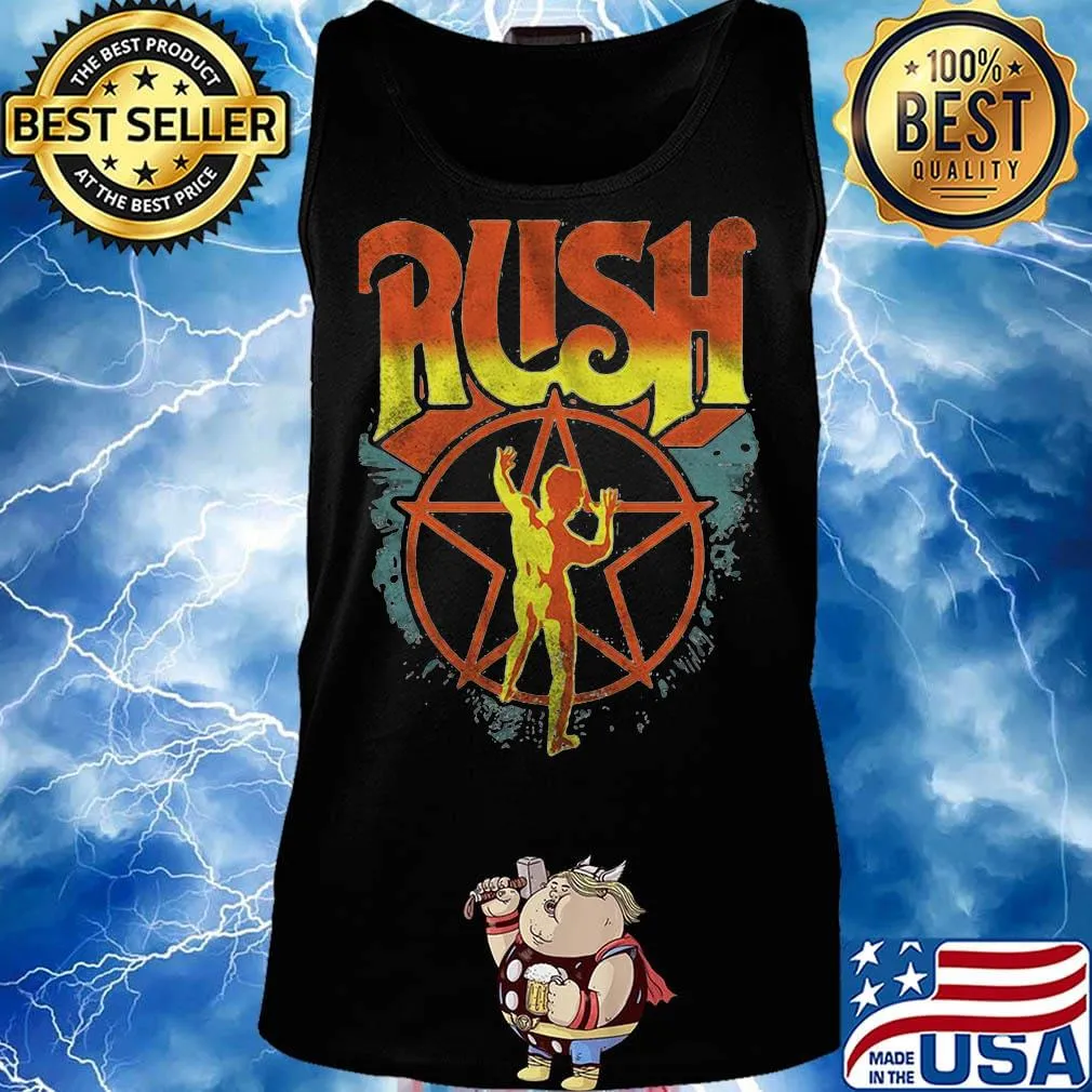 Official rush band logo s Tank top