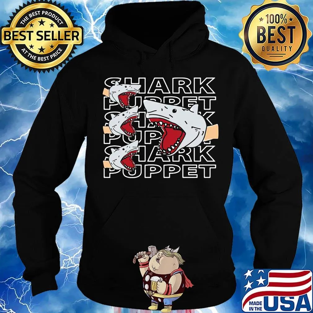 Official sharks puppet s Hoodie