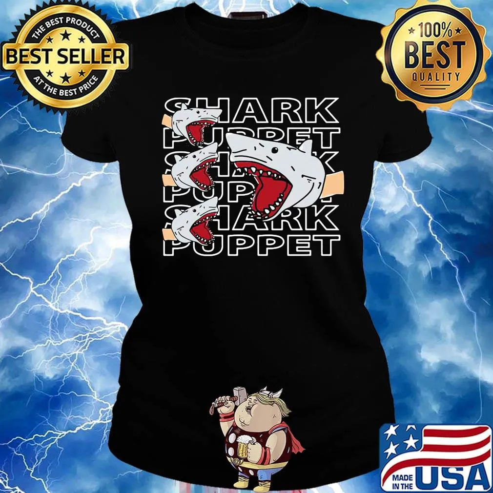 Official sharks puppet s Ladies tee
