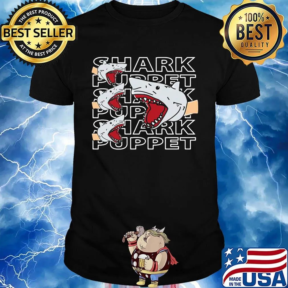 Official sharks puppet shirt