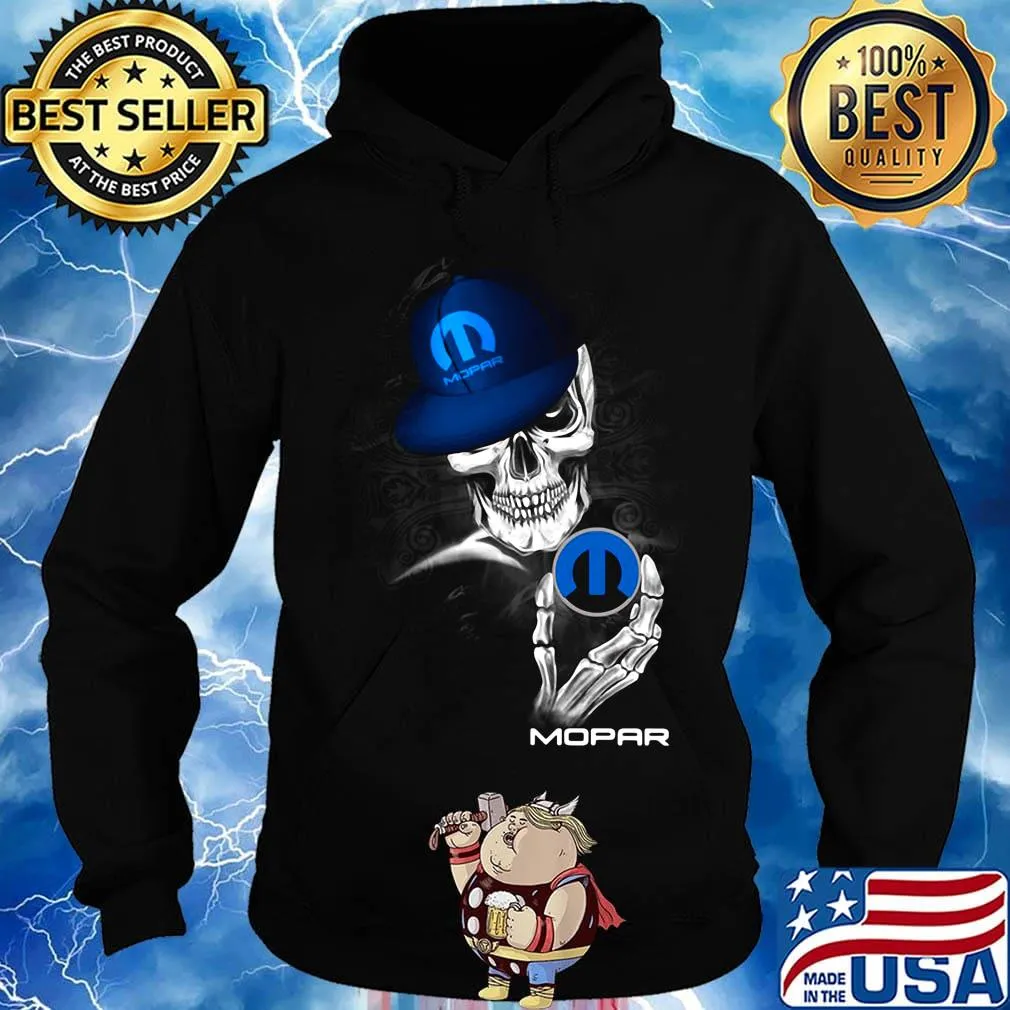 Official skeleton mopar logo s Hoodie