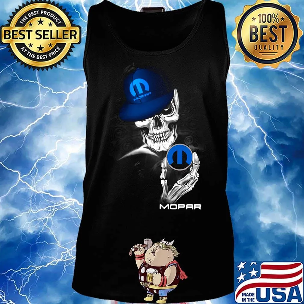 Official skeleton mopar logo s Tank top