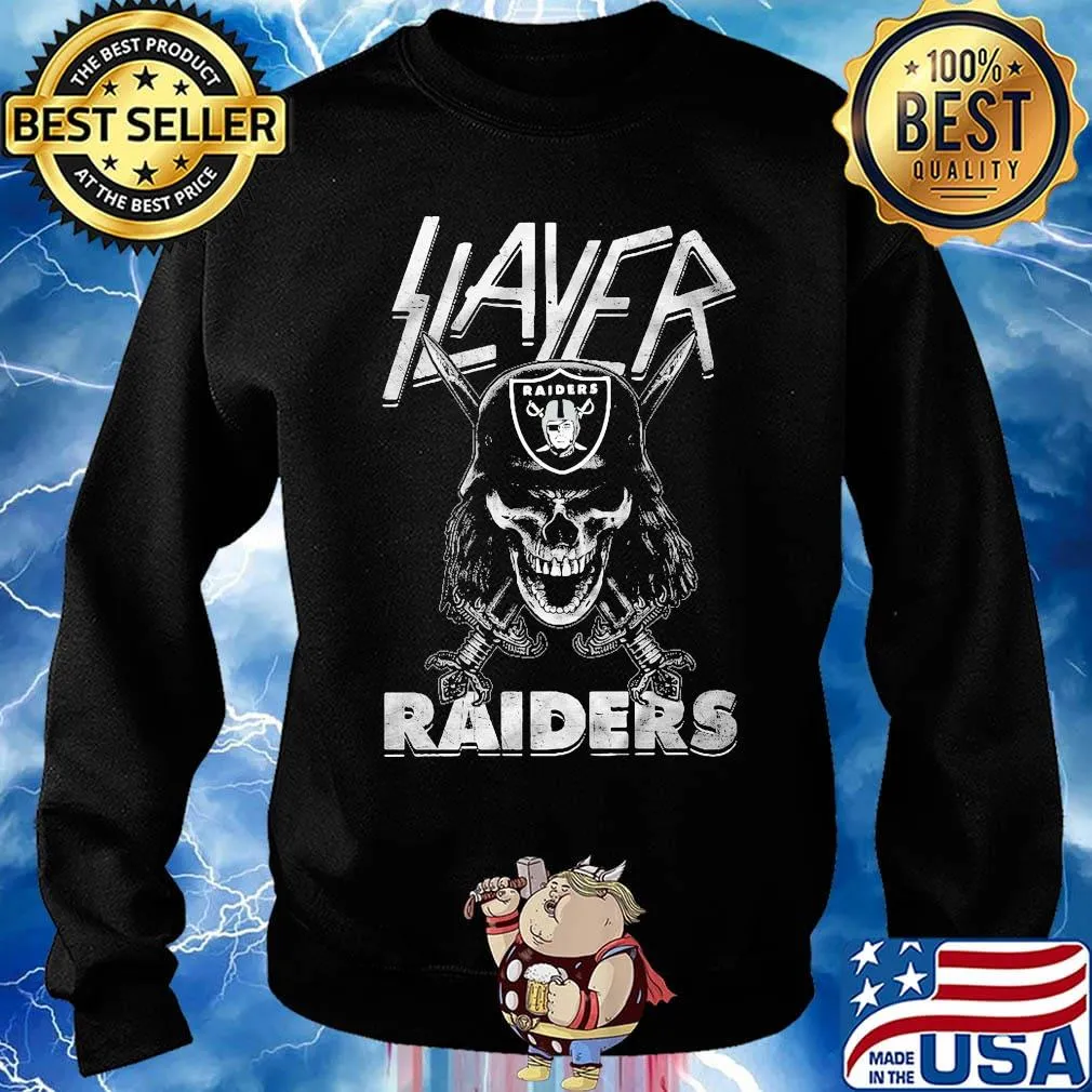 Official skull slayer raiders s Sweater