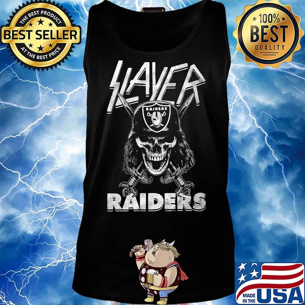 Official skull slayer raiders s Tank top