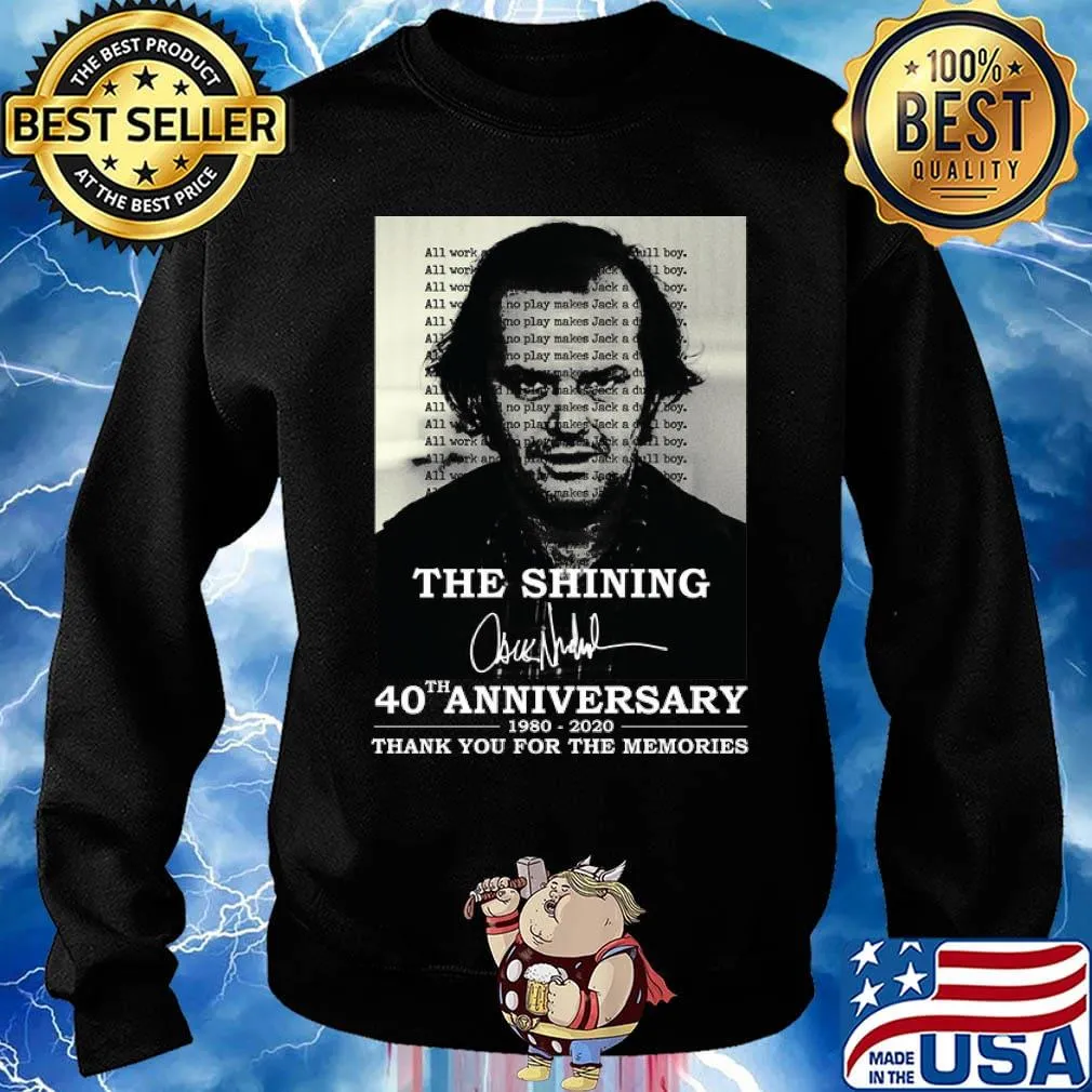 Official The Shining 40th anniversary 1980-2020 thank you for the memories signature s Sweater