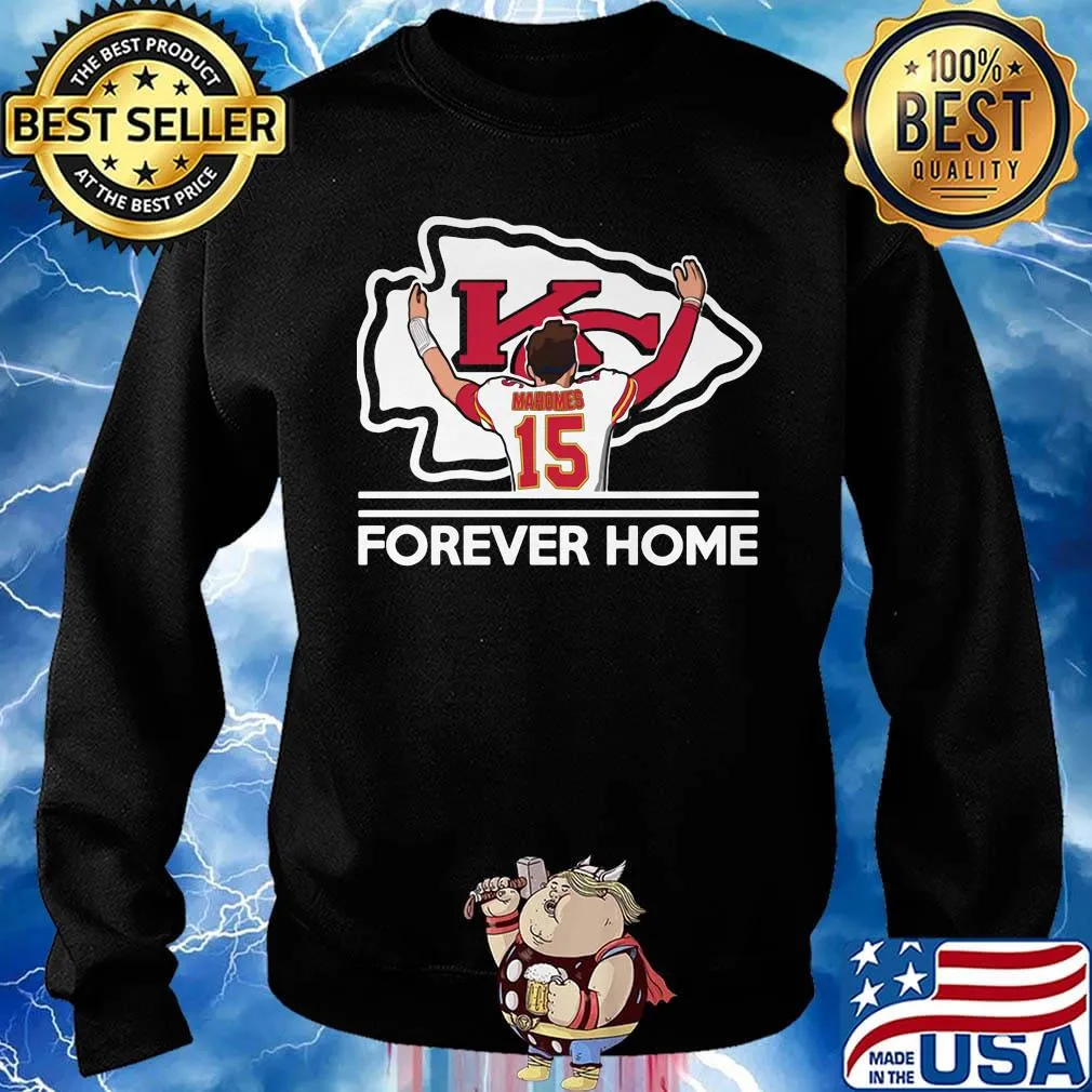 Patrick mahomes forever home kansas city chiefs football logo s Sweater