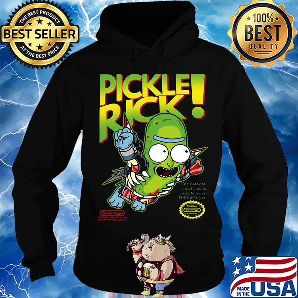 Pickle rick the craziest most violent way to avoid therapy yet s Hoodie