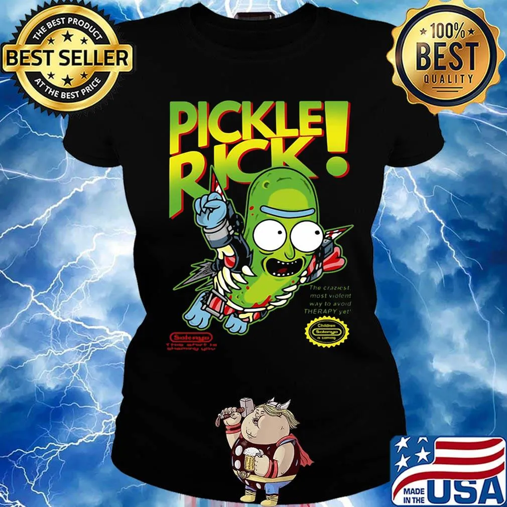 Pickle rick the craziest most violent way to avoid therapy yet s Ladies tee