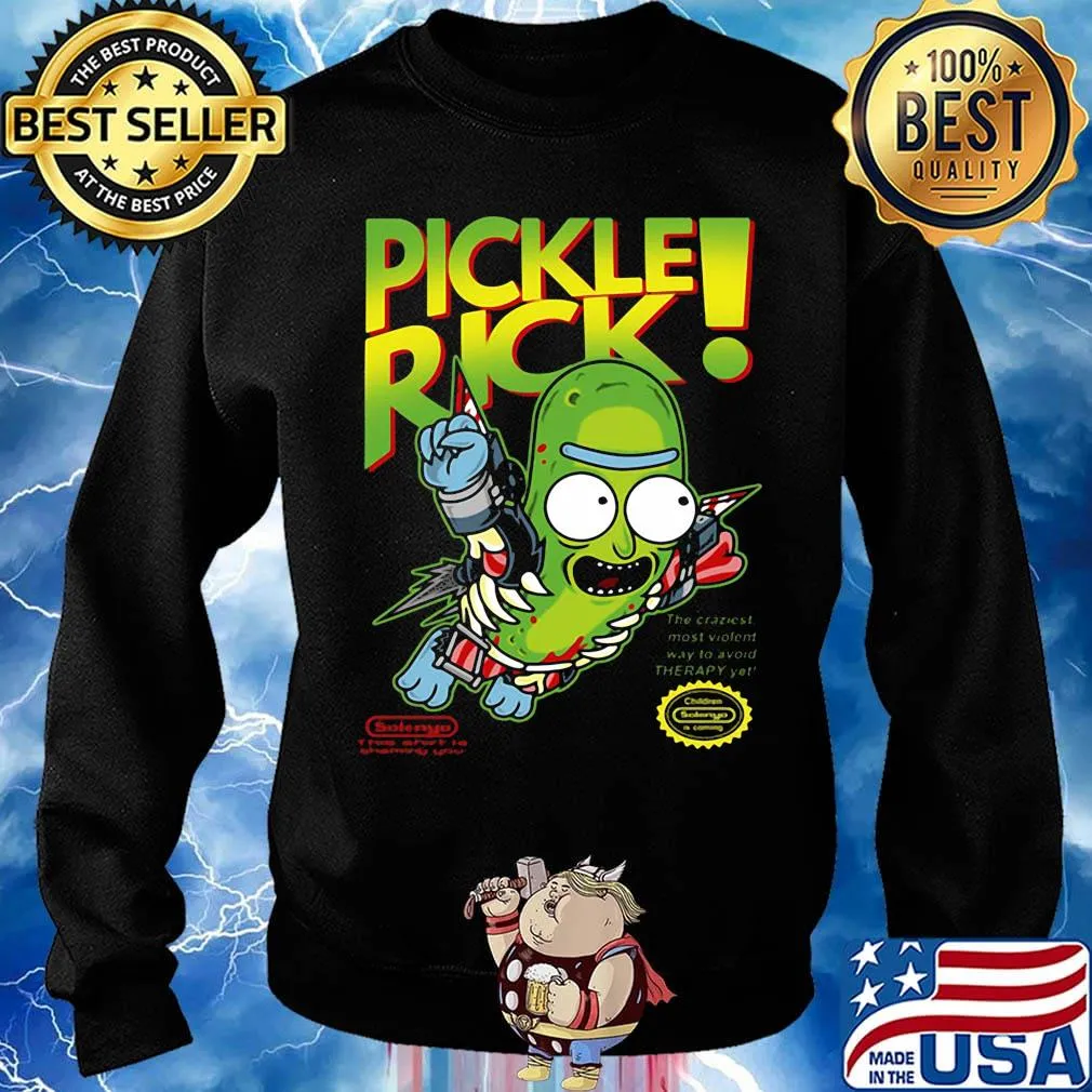 Pickle rick the craziest most violent way to avoid therapy yet s Sweater