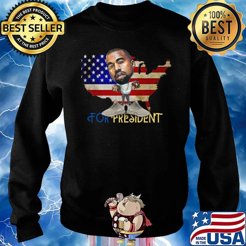 Political For President American flag s Sweater