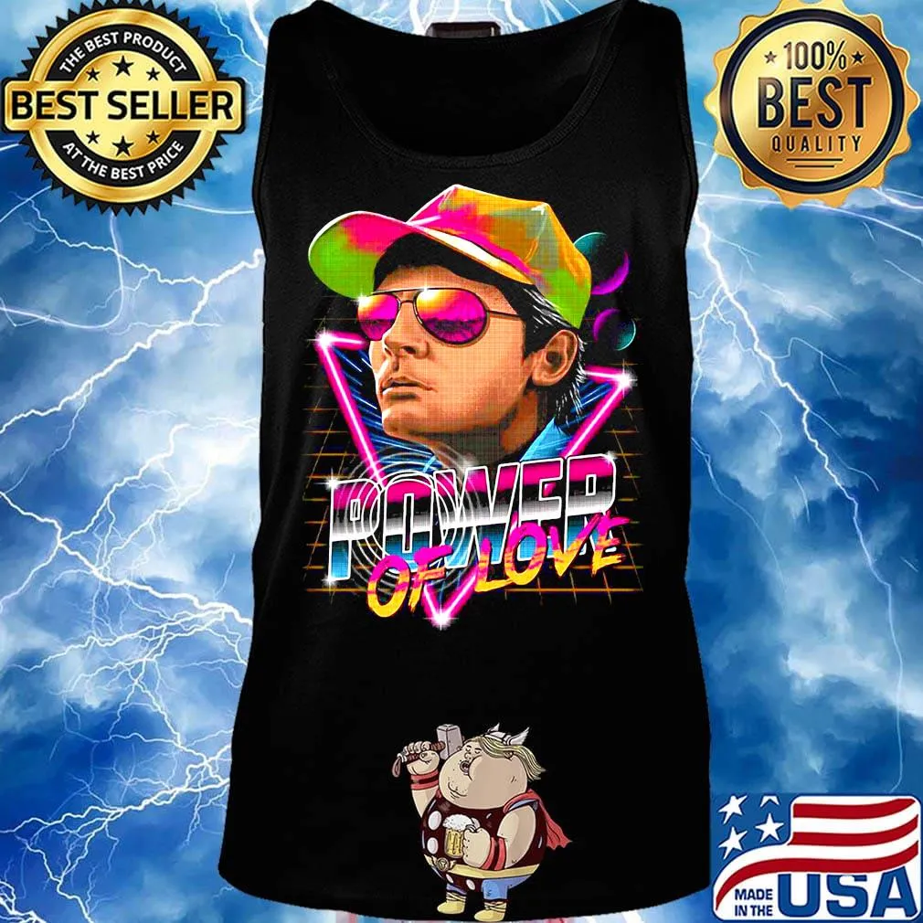 Power of love from qwertee art s Tank top