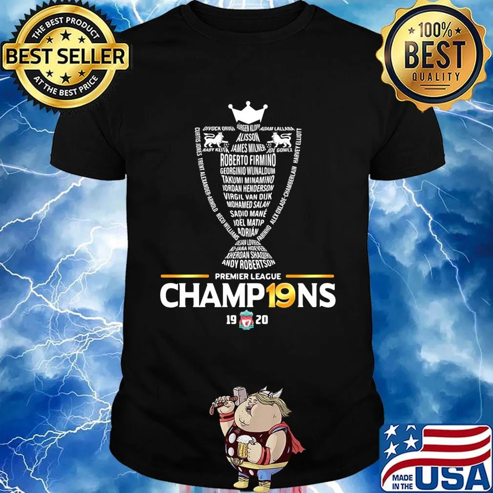 Premier league champions 19 20 shirt