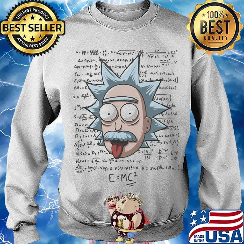 Rick and morty math s Sweater