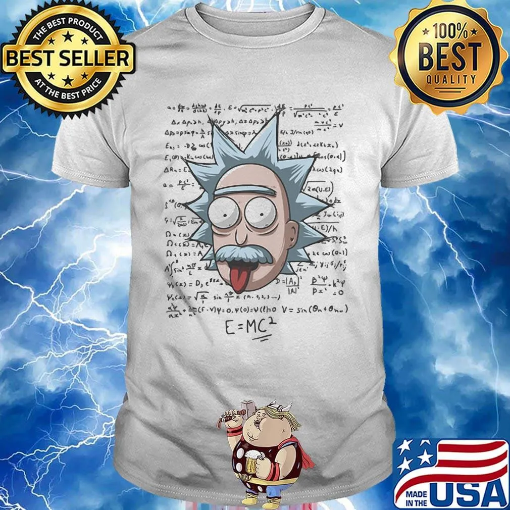 Rick and morty math shirt