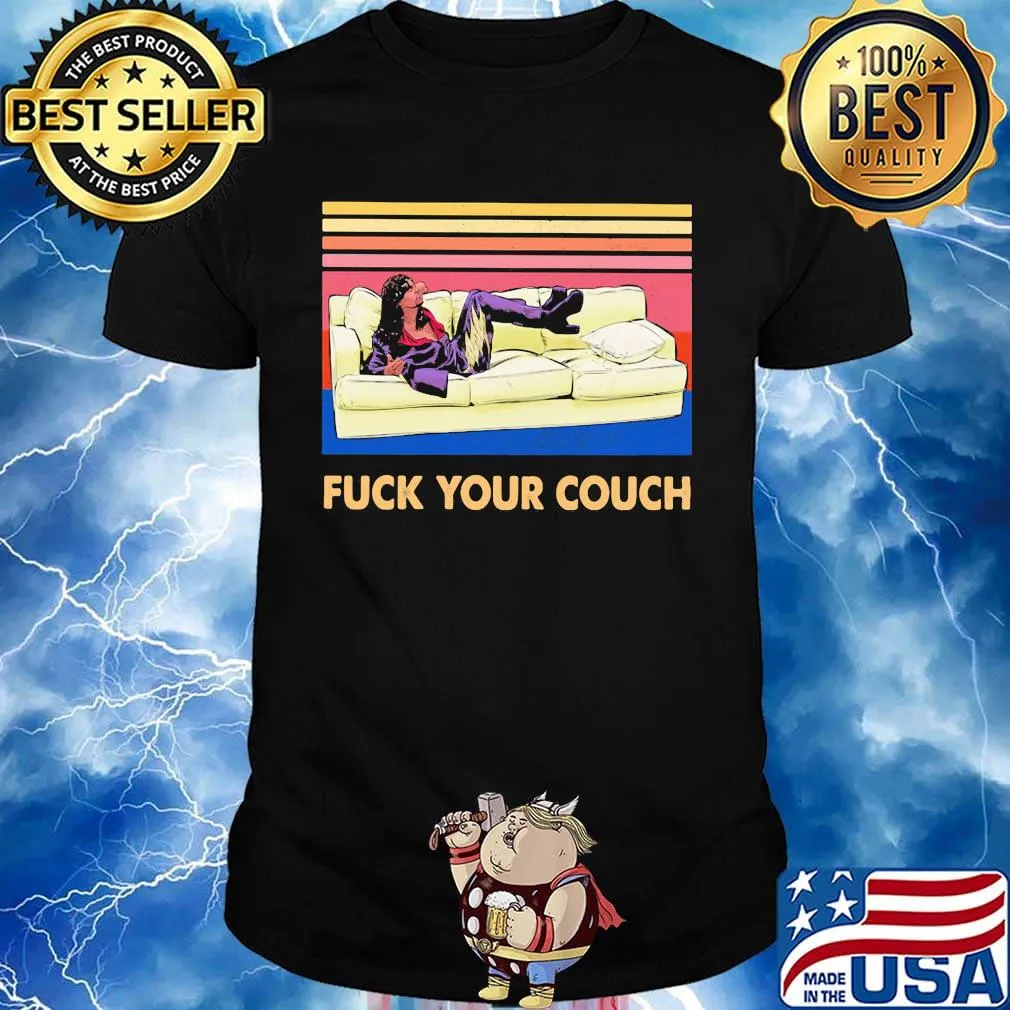 Rick james fuck your couch vintage retro shirt