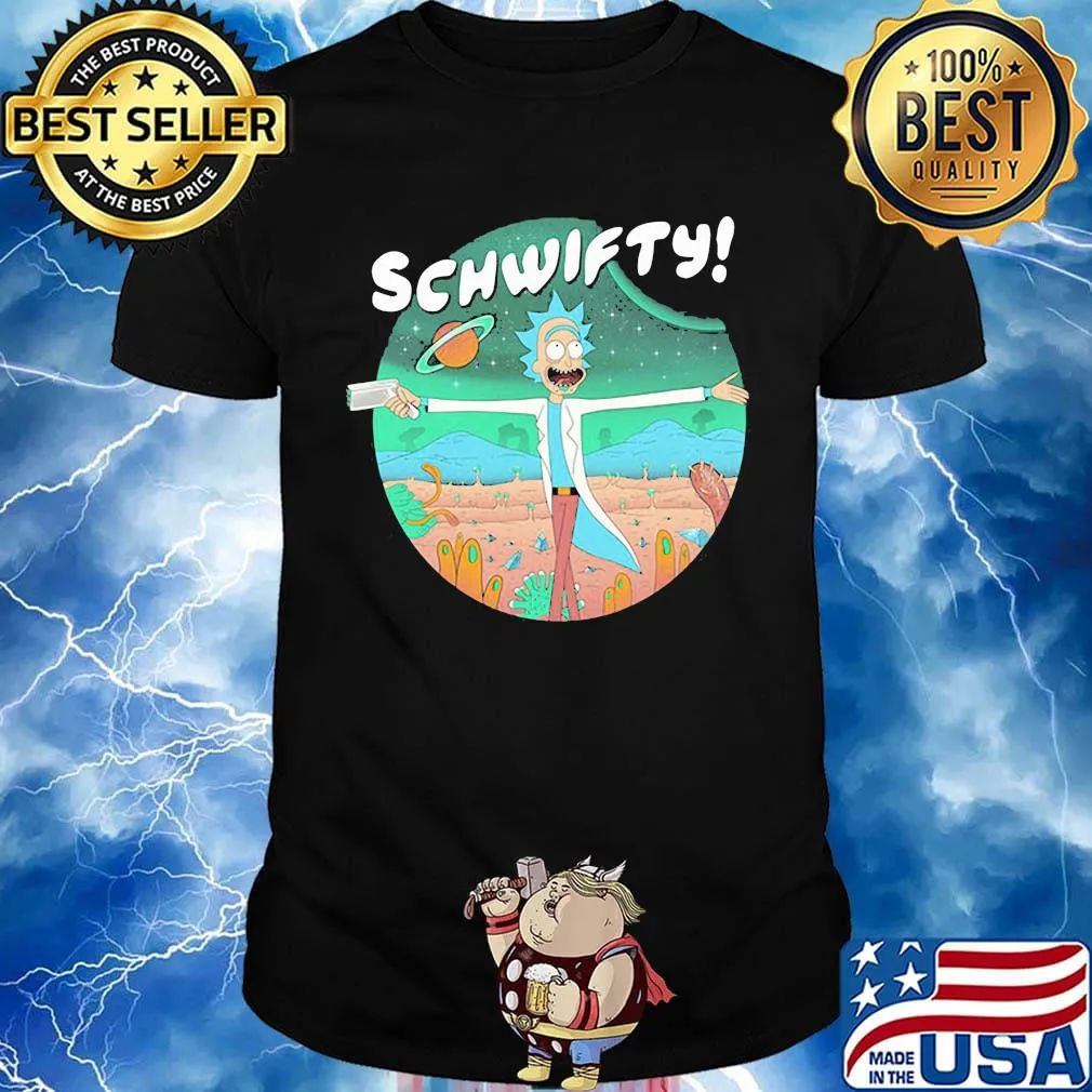 Rick schwifty alien stars shirt