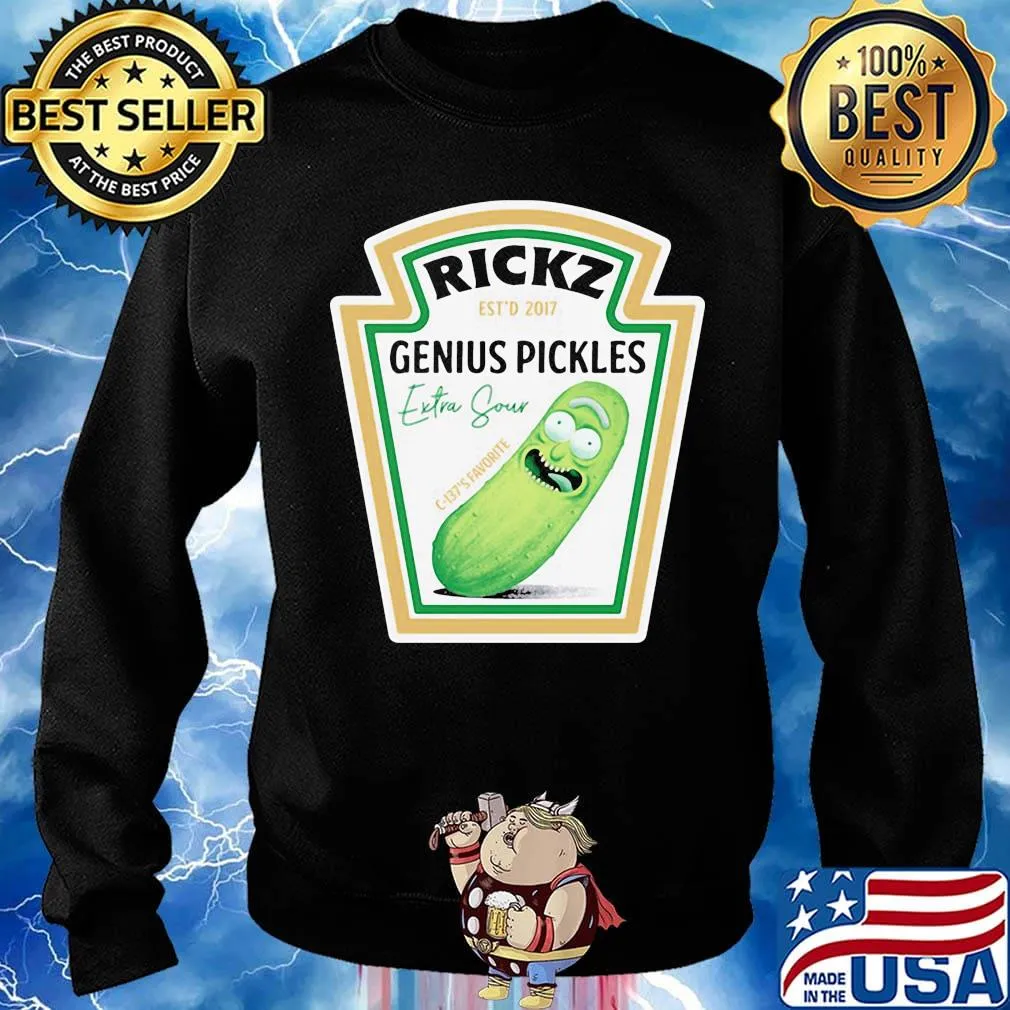 Rickz est 2017 genius pickles extra sour s Sweater