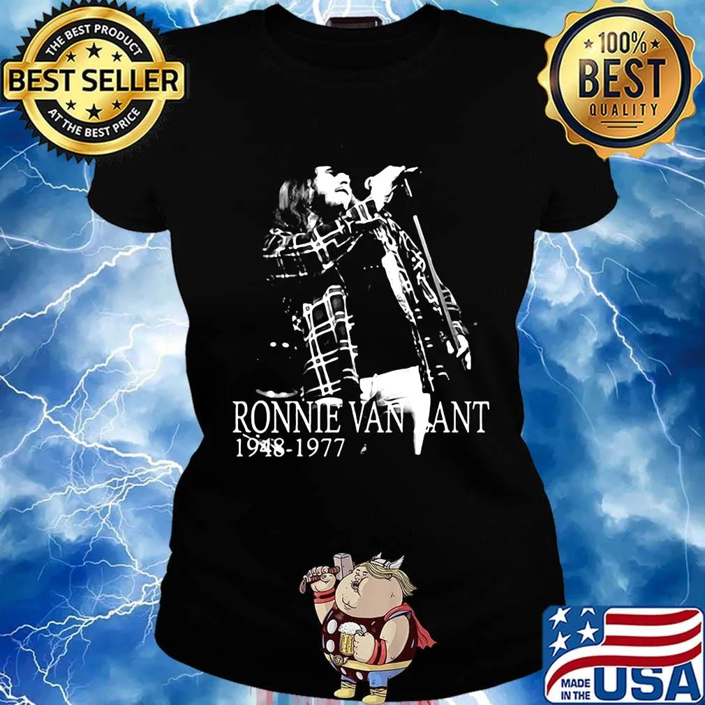 Ronnie van zant 1948 1977 signature s Ladies tee