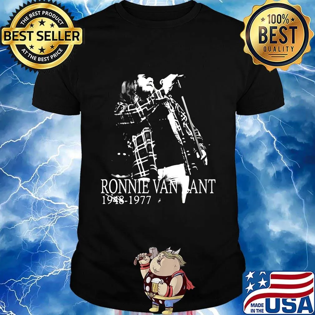 Ronnie van zant 1948 1977 signature shirt