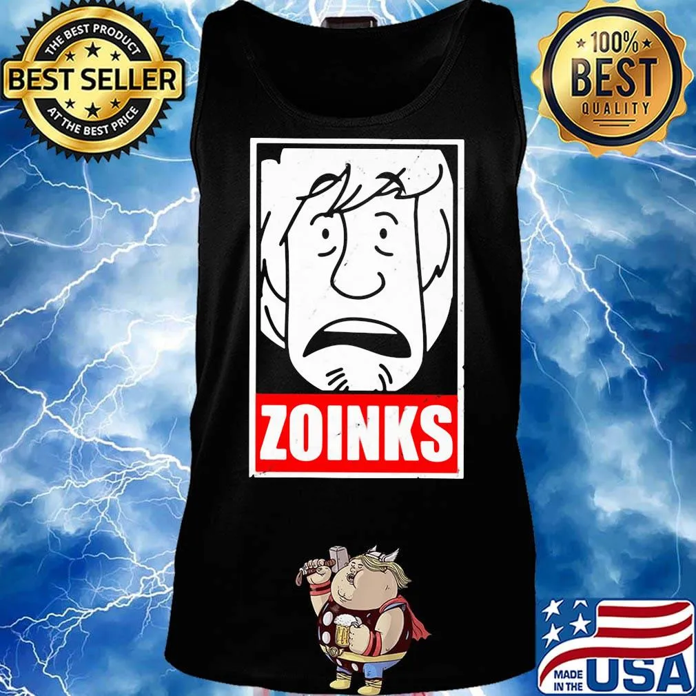 Scooby-doo shaggy zoinks s Tank top