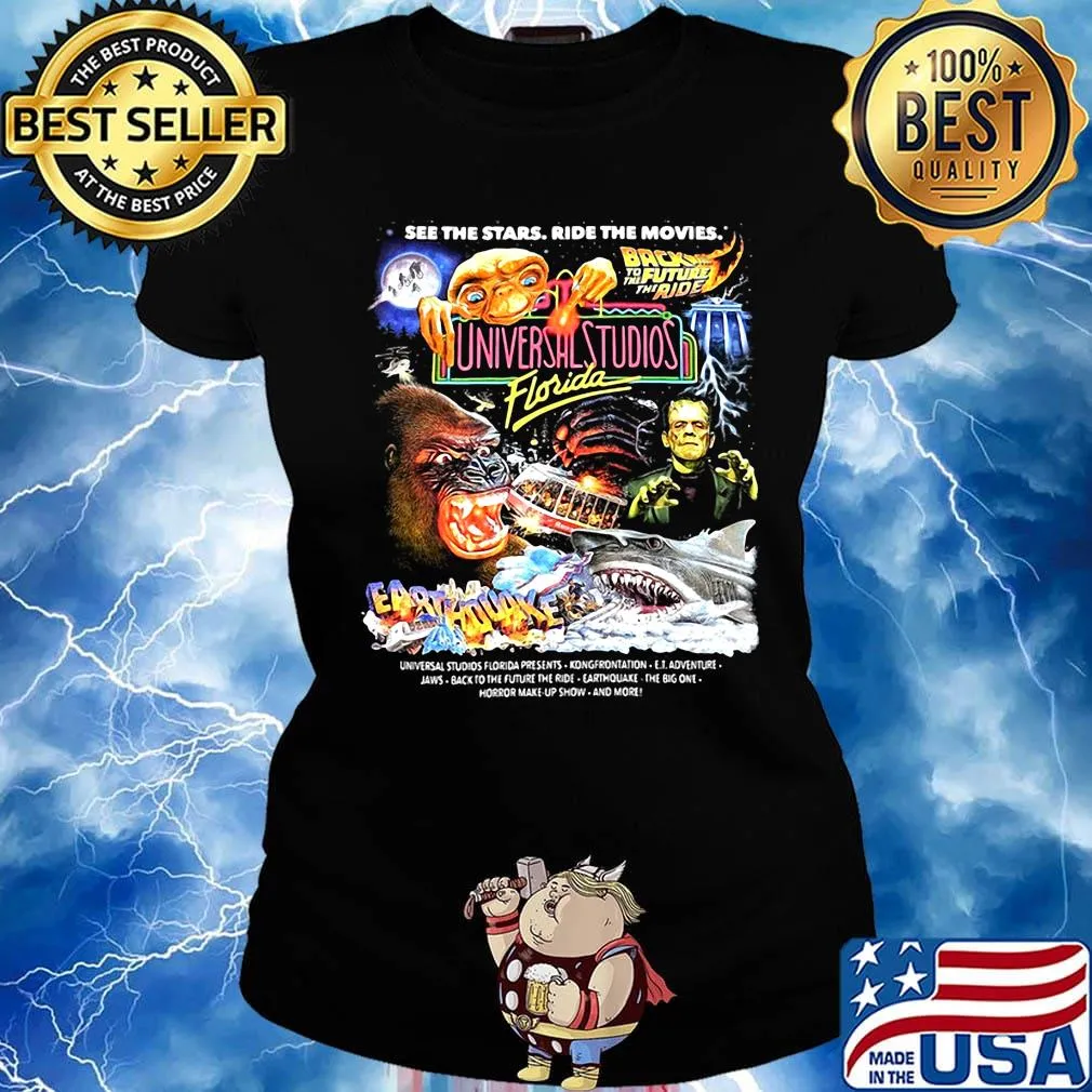 See the stars ride the movies universal studios florida s Ladies tee