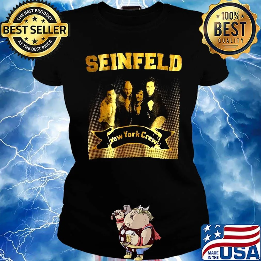 Seinfeld New York crew 2 sided s Ladies tee
