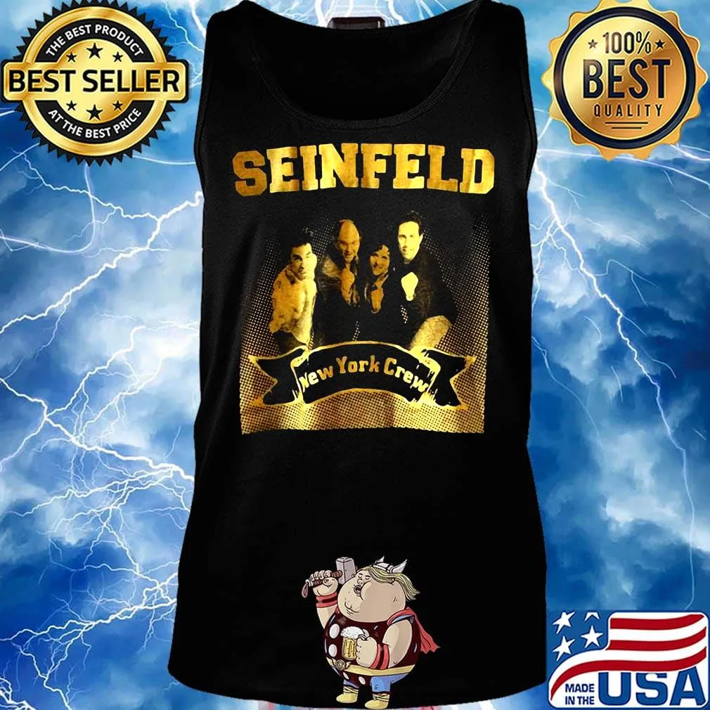 Seinfeld New York crew 2 sided s Tank top