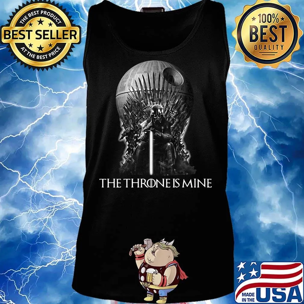 Star wars darth vader the throne is mine night s Tank top