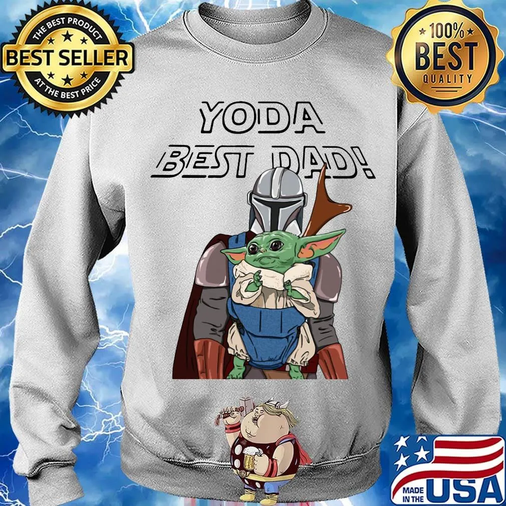 Star wars darth vader yoda best dad happy father's day s Sweater