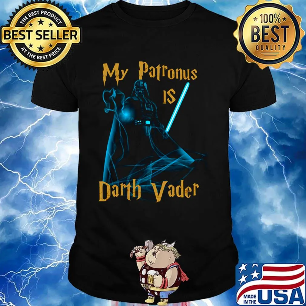Star Wars Harry Potter My Patronus Is Darth Vader shirt