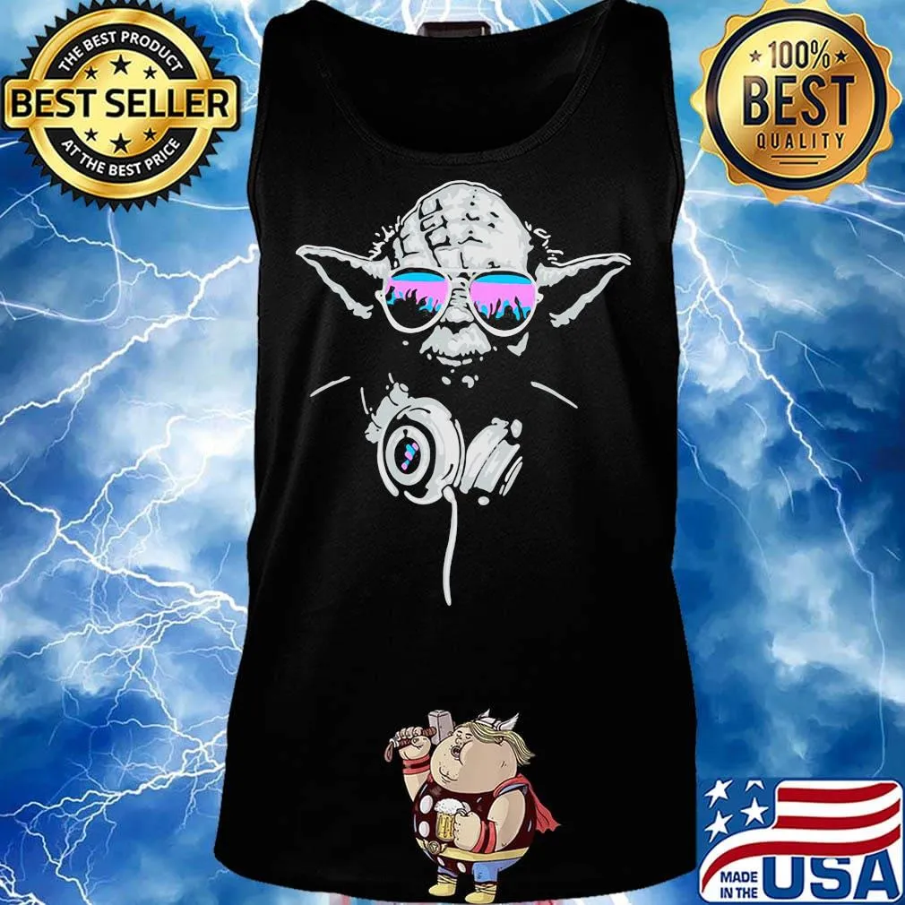 Star wars master yoda dj s Tank top