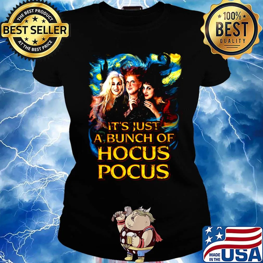 Starry night it's just a bunch of hocus pocus s Ladies tee