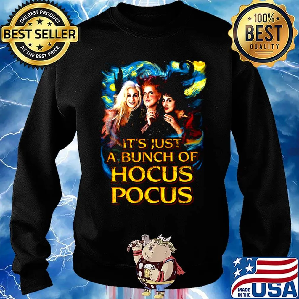 Starry night it's just a bunch of hocus pocus s Sweater