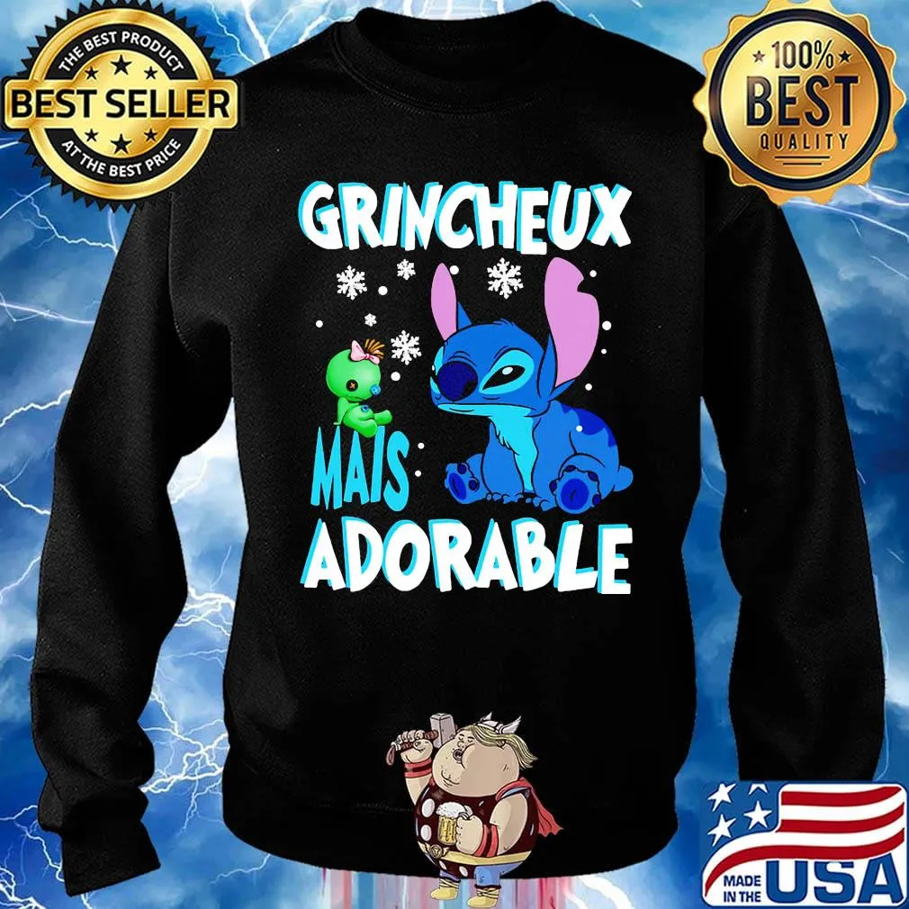 Stitch and scrump grincheux mais adorable s Sweater