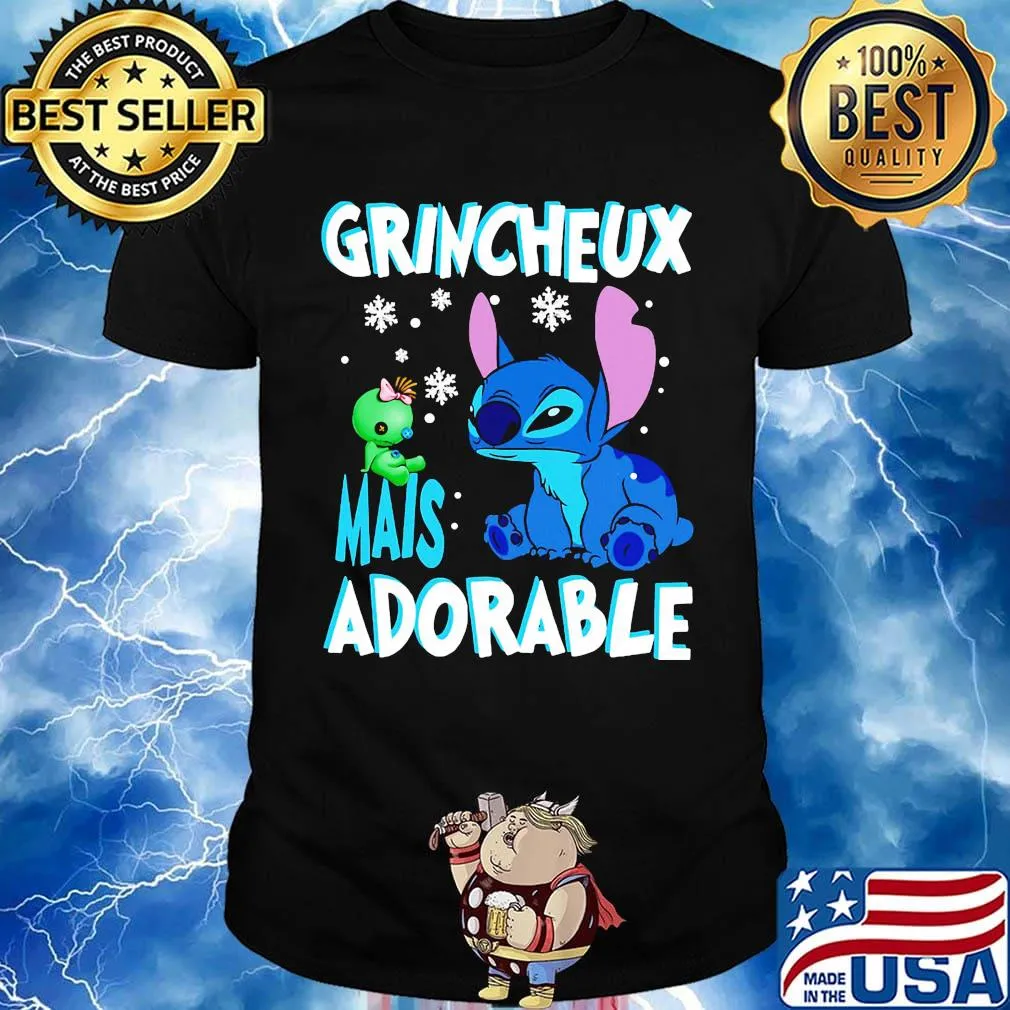 Stitch and scrump grincheux mais adorable shirt