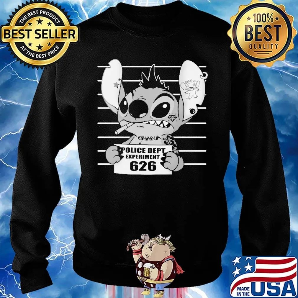 Stitch police dept experiment 626 s Sweater