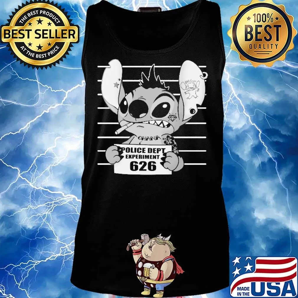 Stitch police dept experiment 626 s Tank top