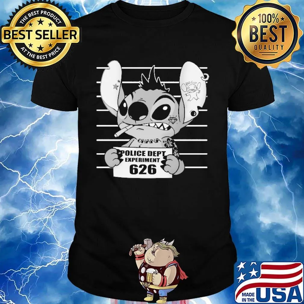 Stitch police dept experiment 626 shirt