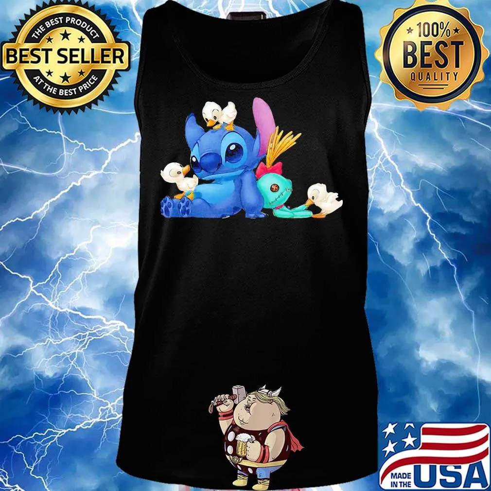 Stitch scrump and ducks s Tank top