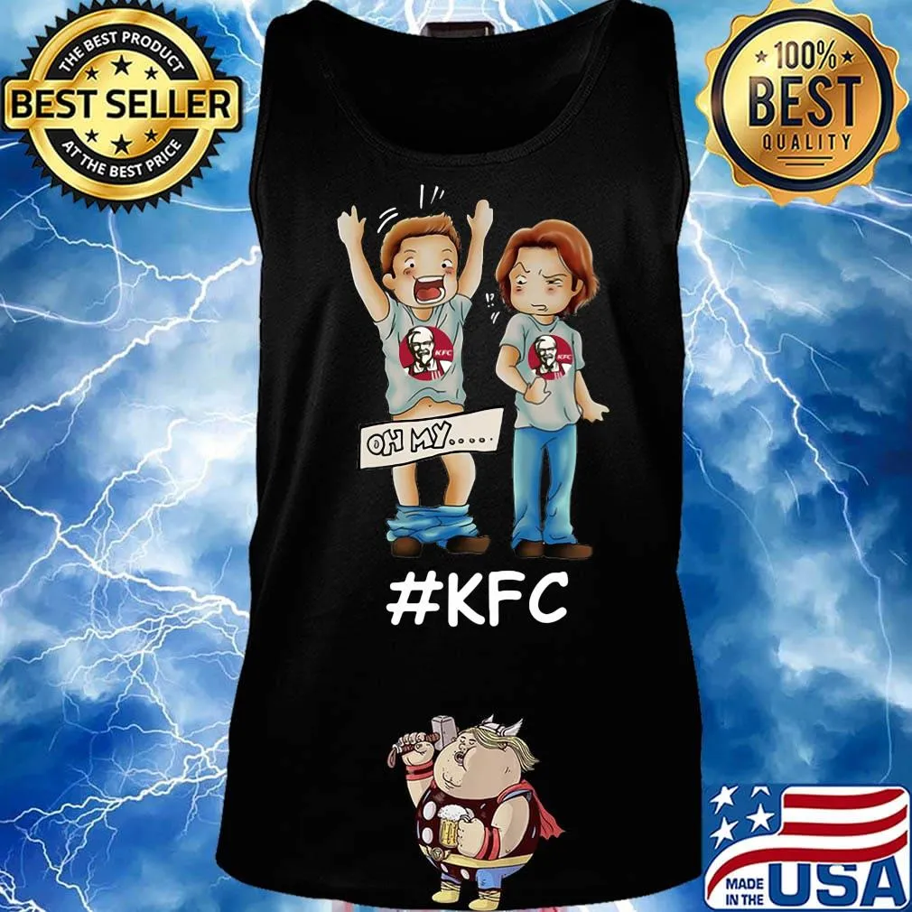 Supernatural dean winchester oh my kfc s Tank top
