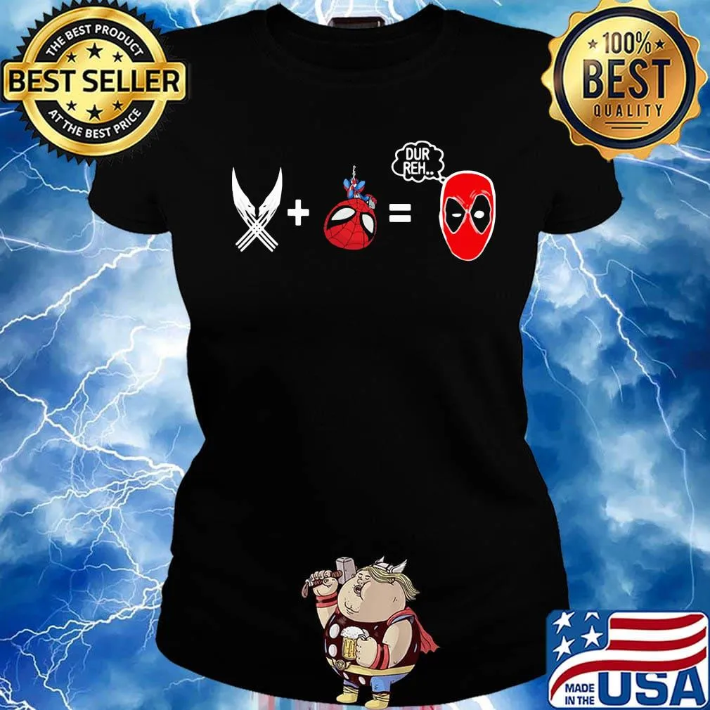 Sword and spiderman dur reh s Ladies tee